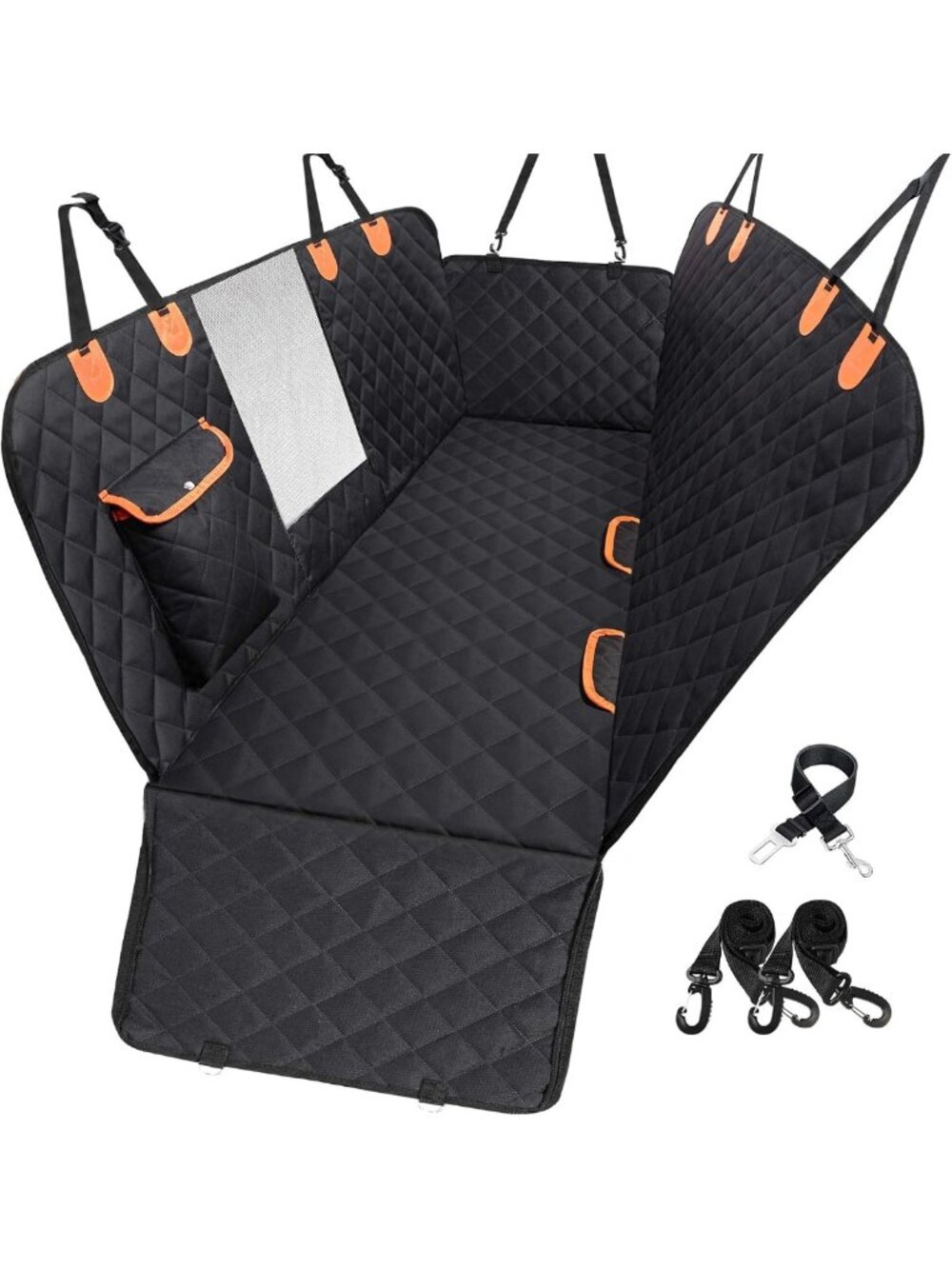 Durable Waterproof Dog Car Seat Cover - Scratchproof, Nonslip Hammock for